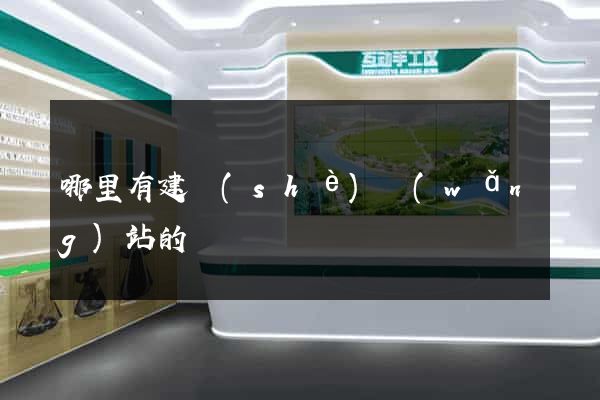 哪里有建設(shè)網(wǎng)站的