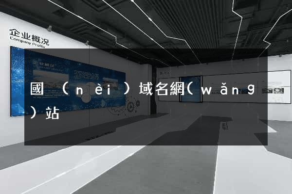 國內(nèi)域名網(wǎng)站