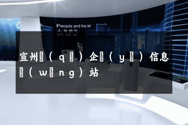 宣州區(qū)企業(yè)信息網(wǎng)站
