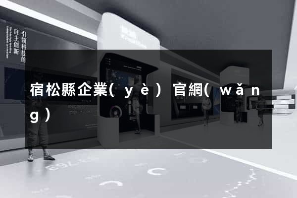 宿松縣企業(yè)官網(wǎng)
