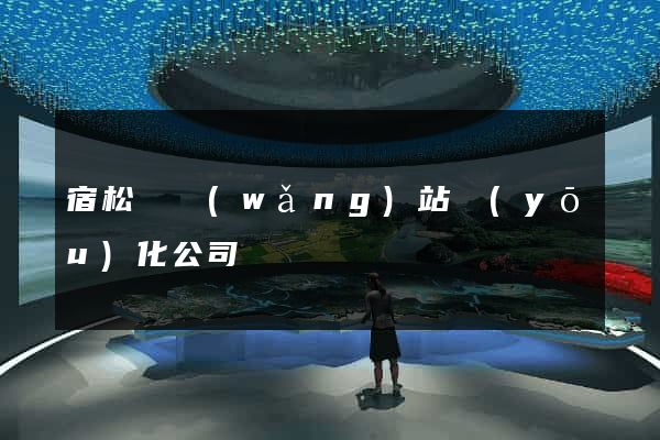 宿松縣網(wǎng)站優(yōu)化公司