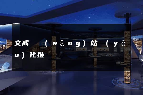 文成縣網(wǎng)站優(yōu)化推廣