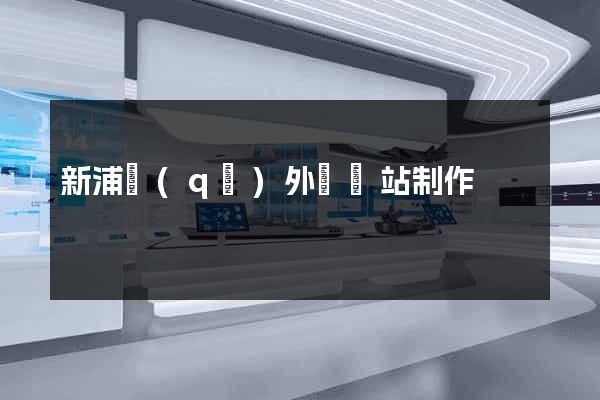 新浦區(qū)外貿網站制作