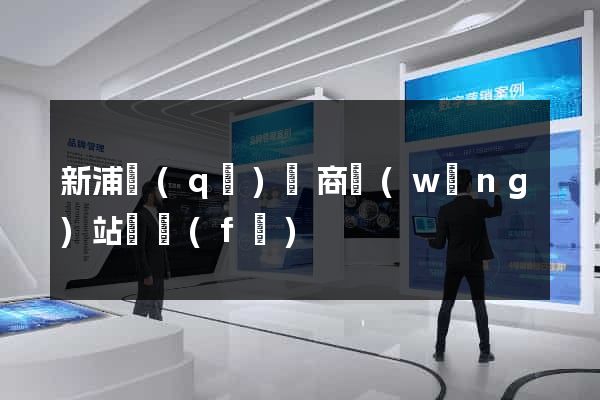 新浦區(qū)電商網(wǎng)站開發(fā)