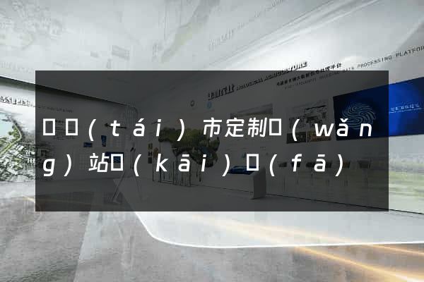 東臺(tái)市定制網(wǎng)站開(kāi)發(fā)