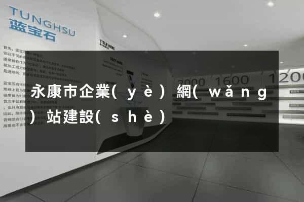 永康市企業(yè)網(wǎng)站建設(shè)