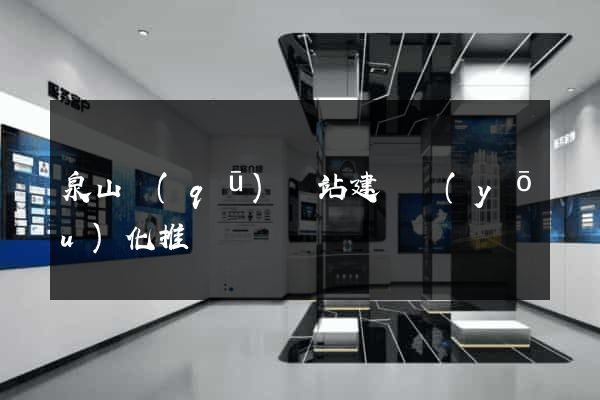 泉山區(qū)網站建設優(yōu)化推廣