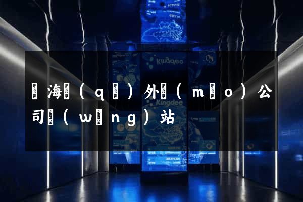 瑤海區(qū)外貿(mào)公司網(wǎng)站