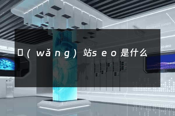 網(wǎng)站seo是什么