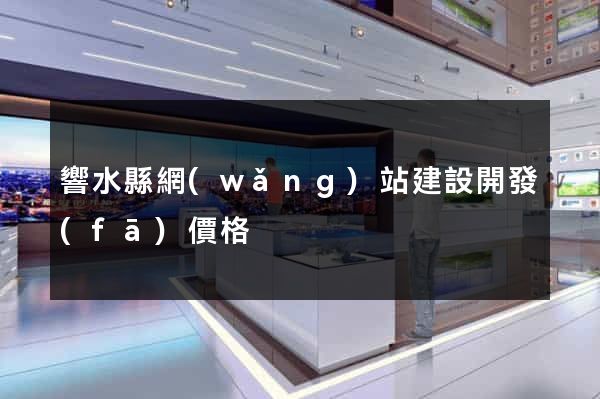 響水縣網(wǎng)站建設開發(fā)價格