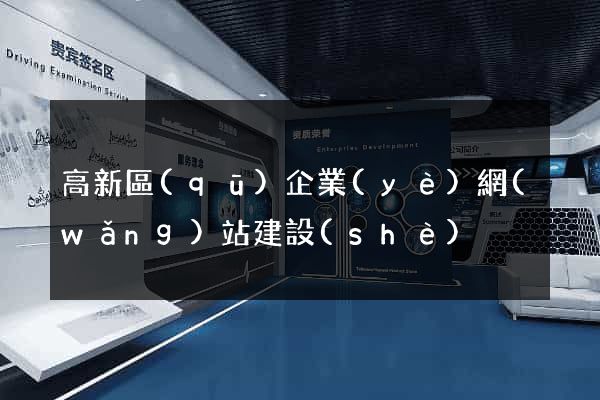 高新區(qū)企業(yè)網(wǎng)站建設(shè)